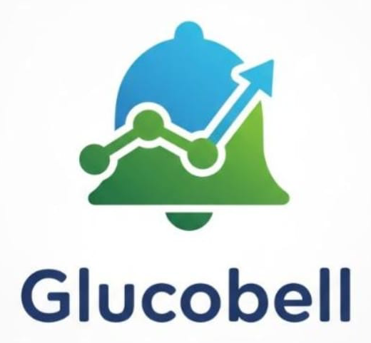 Glucobell — diabetes companion app logo